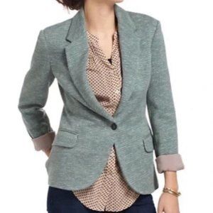 Anthropologie Cartonnier Dashes Blazer M EUC